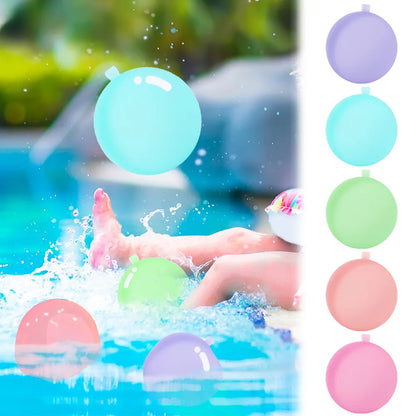 Reusable water balloons pool play