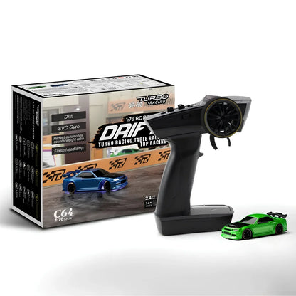 Mini RC drift car with remote controller